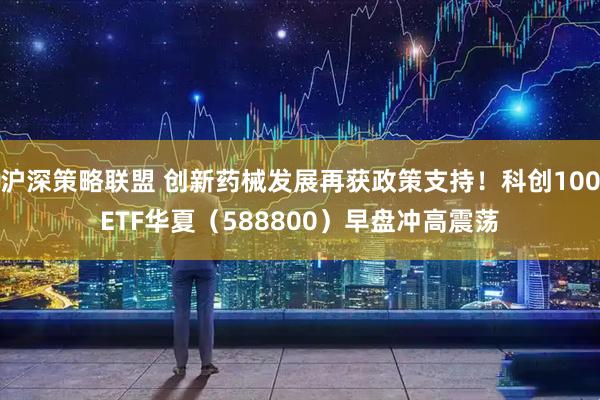 沪深策略联盟 创新药械发展再获政策支持！科创100ETF华夏（588800）早盘冲高震荡